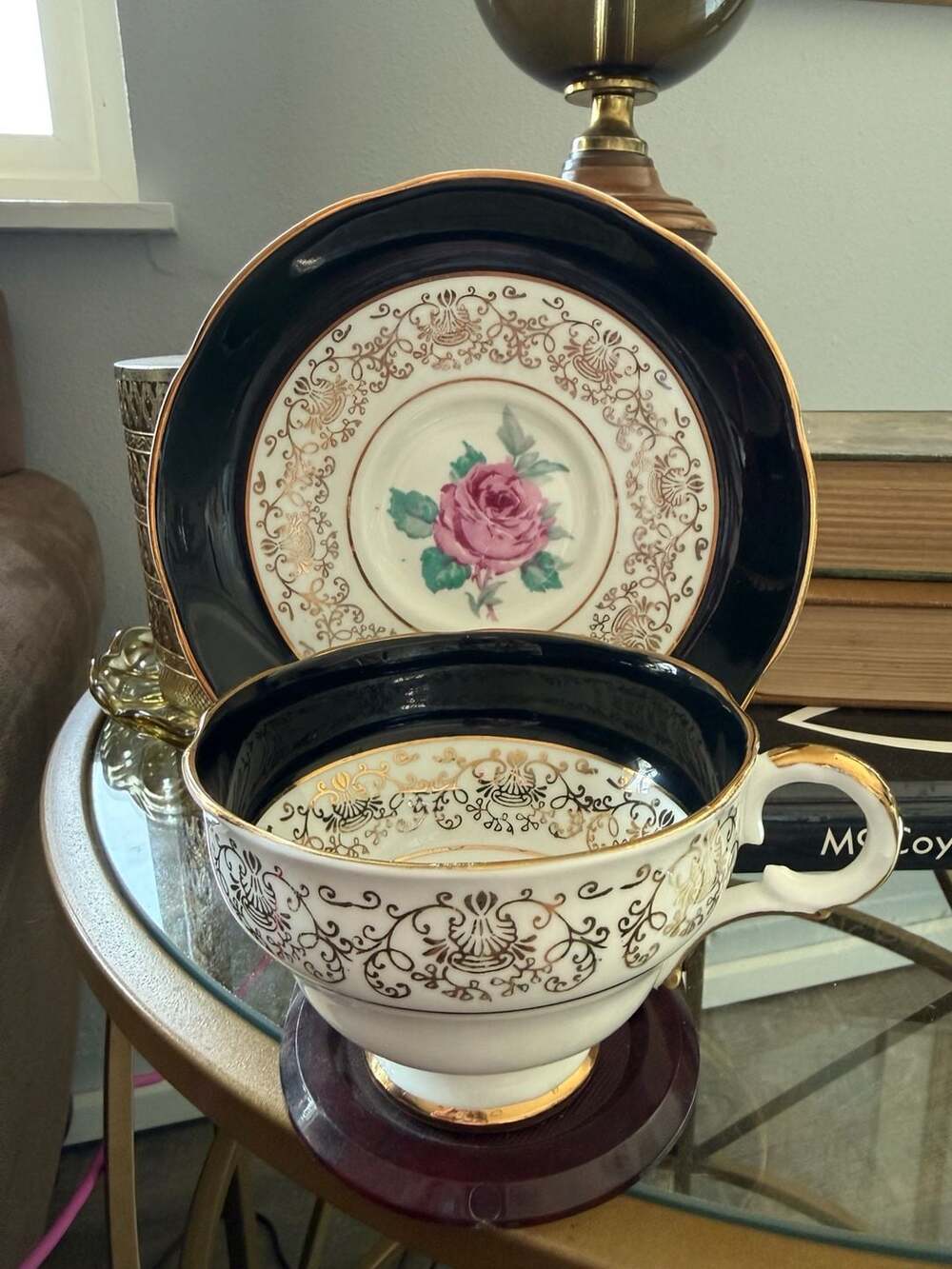 Regency Genuine Bone China Teacup and Saucer Made in England